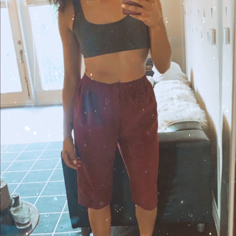 Red Lounge Shorts